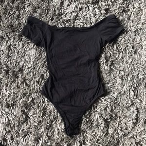 Lulus off the shoulder bodysuit